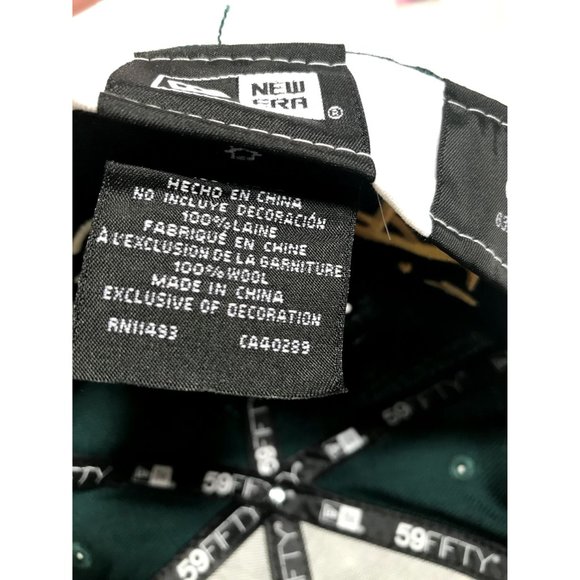 New Era 59FIFTY Oakland Athletics Progression Fitted Hat Mens sz 8 Green - Picture 8 of 9